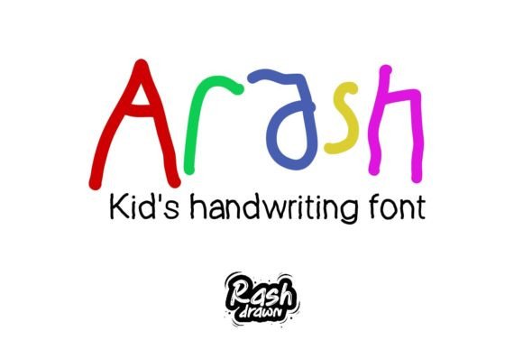 Arash: A Playful Handwriting Font for Creative Projects