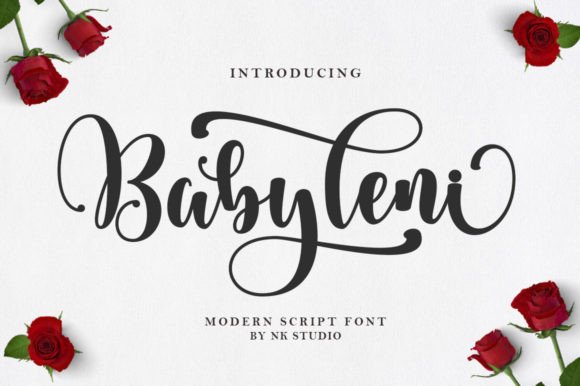 Baby Leni: Elevating Brand Identity with Expressive Script Typography