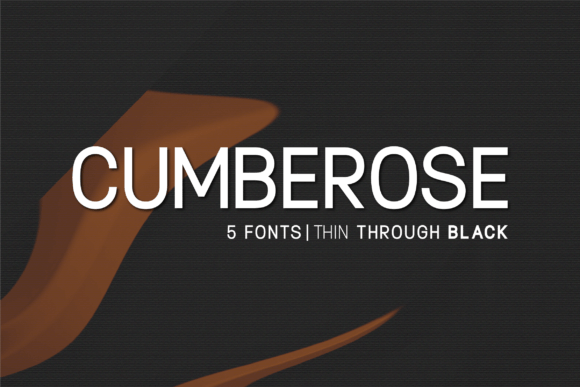 Cumberose: A Versatile Font for Modern Design