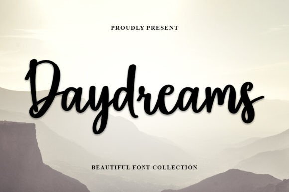 Daydreams: A Refined Script Font for Elegant Design Projects