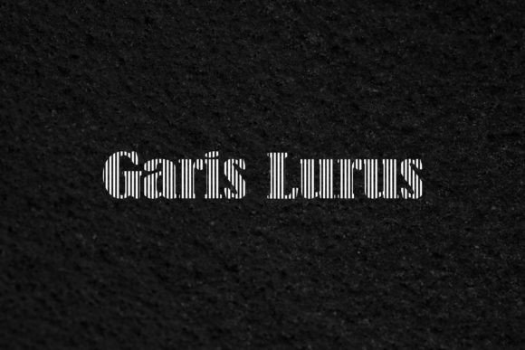 Garis Lurus: A Modern Serif for Contemporary Design