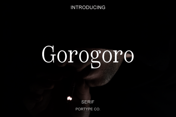 Gorogoro: A Playful Serif for Bold Branding