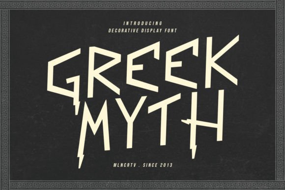 Greek Myth: Evaluating a Bold Serif for Impactful Design