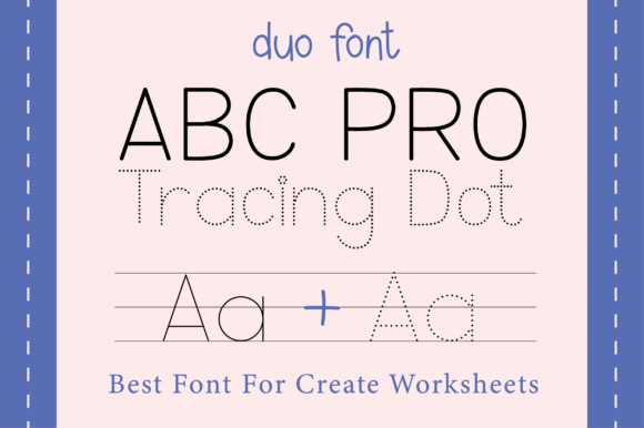 Master Handwriting with ABC Pro Tracing Dot