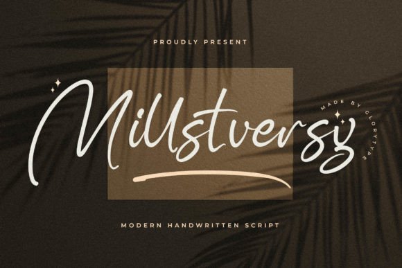 Millstversy: Evaluating the Role of Elegant Script Fonts in Modern Digital and Print Design