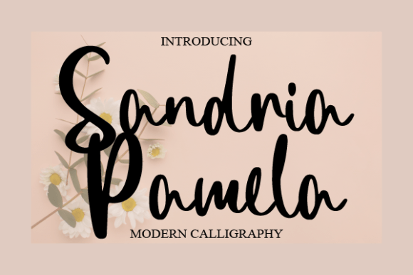 Sandria Pamela: Elegant Script Typography