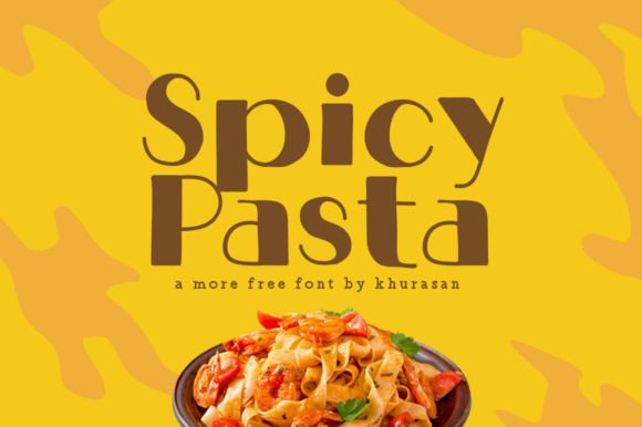 Spicy Pasta: The Modern Sans Serif That Brings Flavor to Your Designs