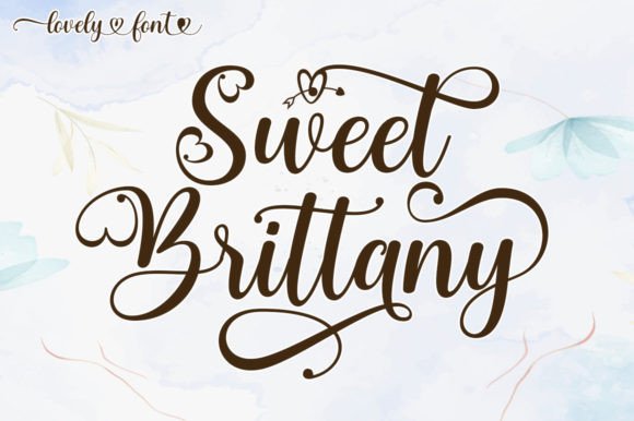 Unlocking Visual Elegance with Sweet Brittany: A Modern Handwritten Font for Impactful Design