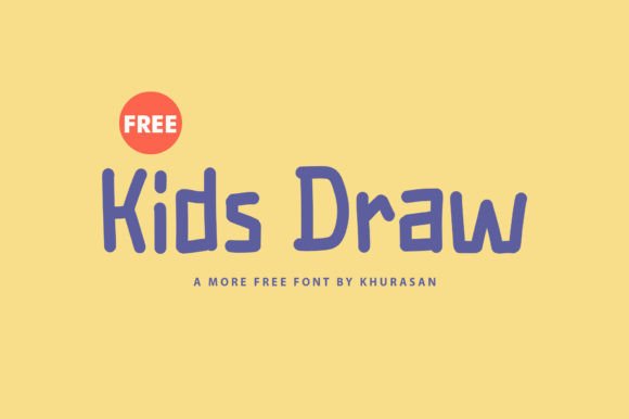 Why Kids Draw Is the Handwritten Font Your Next Creative Project Needs